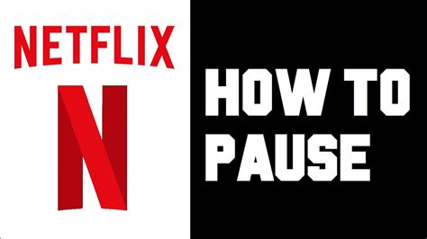 can you pause netflix account